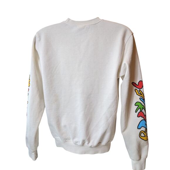 Champion ECO Pullover Adult Small Sweatshirt Earth Face Graphic Bartees Change - Picture 8 of 12